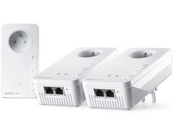 devolo Magic 2 WiFi 6 Next Multiroom Kit – Powerline Adapter – Mesh WiFi – WiFi 6 – 3000 Mbps – BE