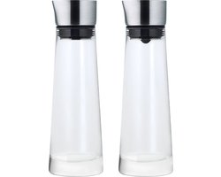 Blomus MACCHIATO Melk- en Suikerset - 150 ml - RVS - Set van 2