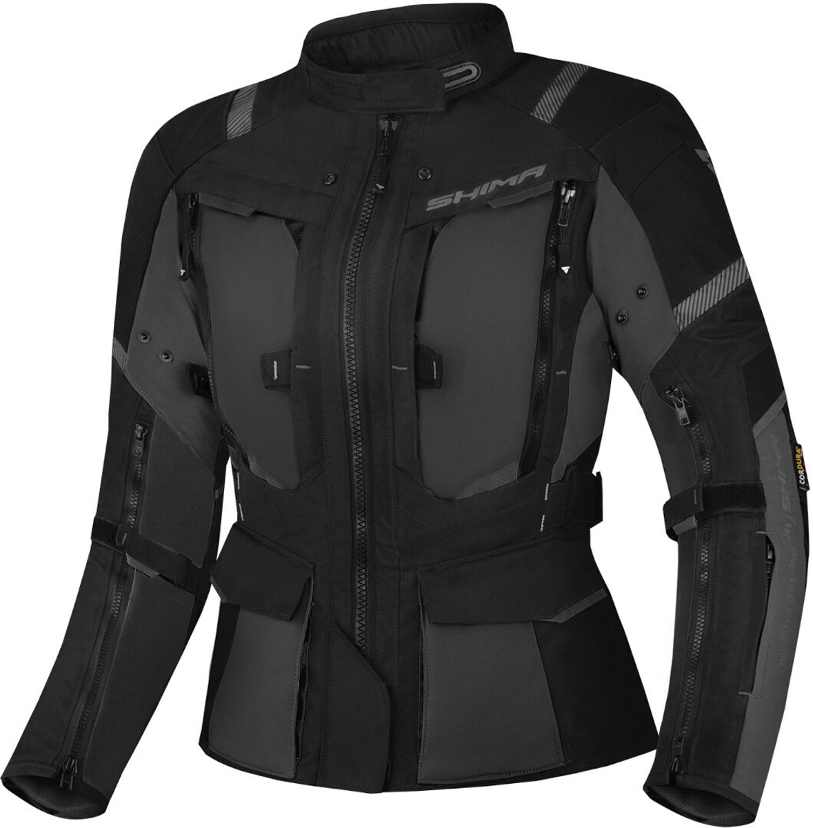 SHIMA Hero 2.0 Waterproof Dames Zwart Textiele Motorjas - Jas