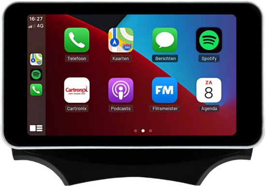 Carplay autoradio voor Ford Ka | 2007 t/m 2016 | Android 13 | Draadloos Apple Carplay & Android Auto | 4GB + 64GB | 8-Core processor | Cartronix | 2007 2008 2009 2010 2011 2012 2013 2014 2015 2016 | Bluetooth & Wifi