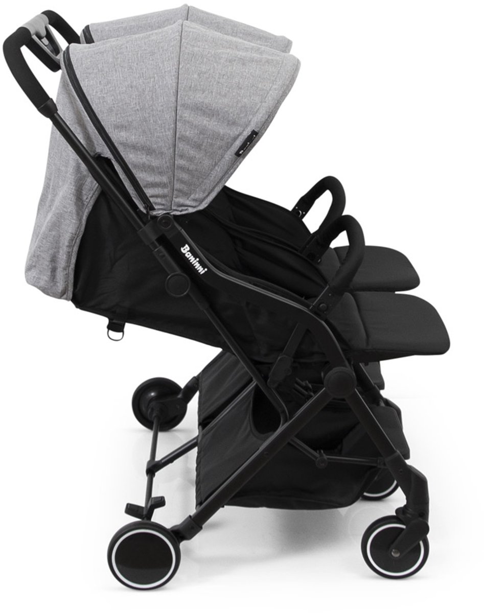 Baninni Duo Buggy Adige Grijs — cadeau in Cadeau-ideeën - foto 8