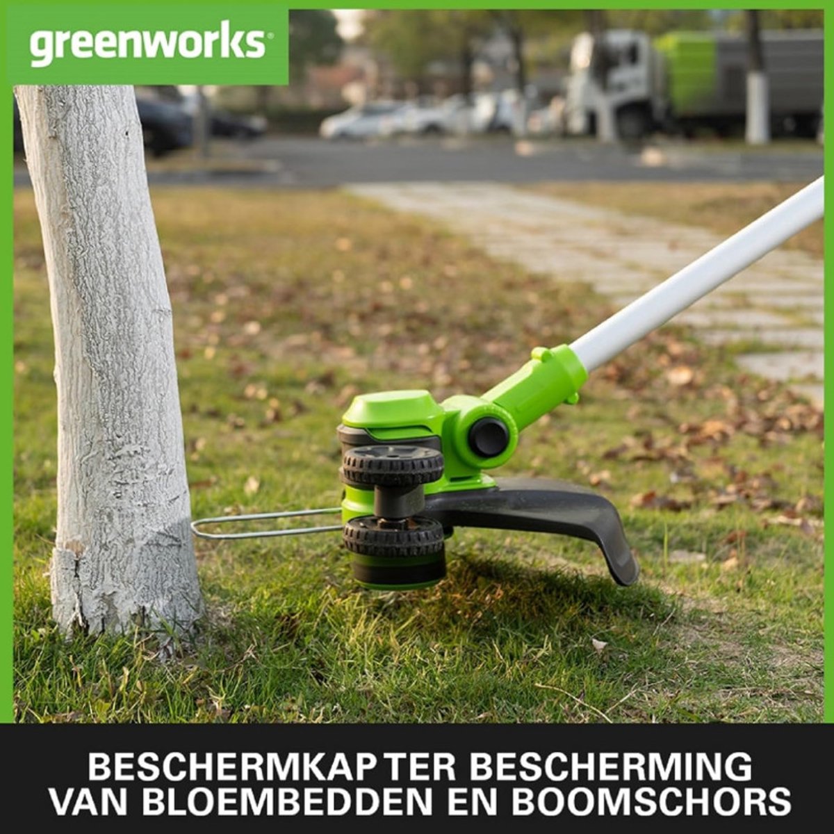 Greenworks 40 Volt Accu Trimmer EN Kantensnijder