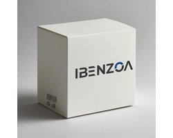 Ibenzoa® Extra grote opvouwbare wasmand met 2 vakken en handgrepen voor eenvoudig dragen