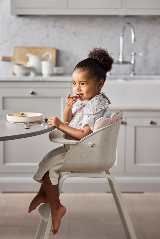Elodie GRACE Hoge eetstoel - Kinderstoel - Meegroeistoel - Vanilla White van Merkloos — afbeelding 5