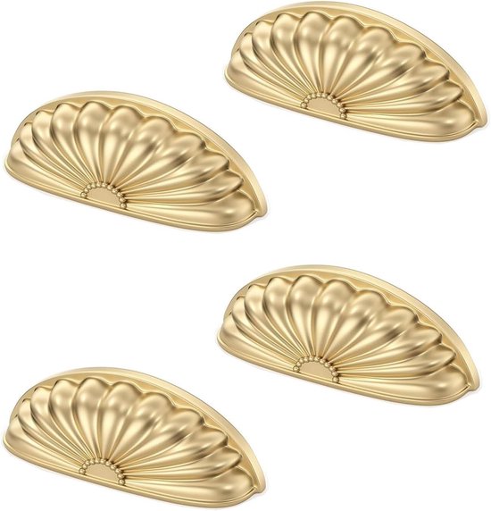Shell Kast Zeynomax - Goud Keukenkast Deur Kast Lade Handvat Set - Lade Handvat ...