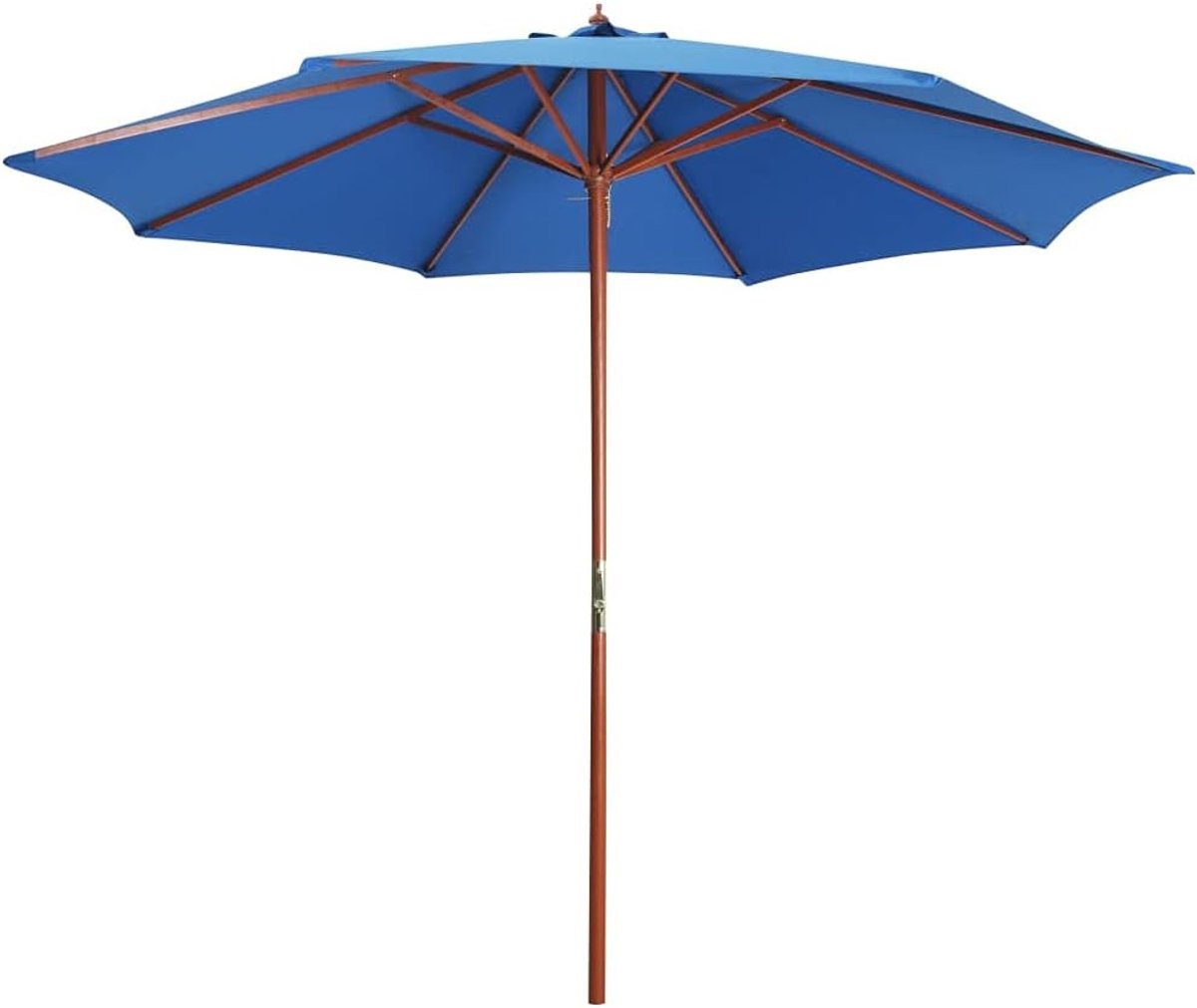 Lexium Strandparasol met grondboor - Zomeraccessoire - Parasolhouder strand - Zonbescherming - Windbestendige parasol - Stranddag - UV werende parasol - Parasol met draaimechanisme - Vakantie aan zee - Schaduw op het strand - Draaibare grondpen - Par
