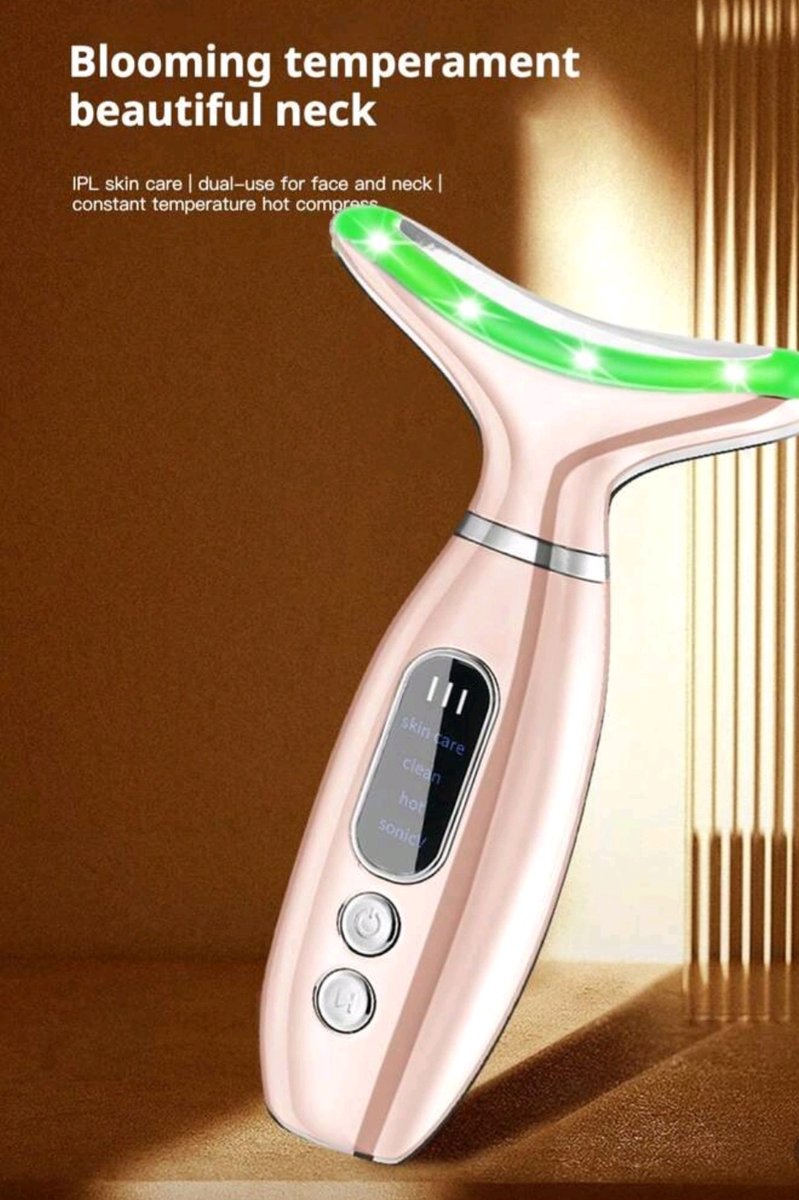 Neck massager Huidverjongingsapparaat - Led gezichtsmasker - Facelift apparaat - Anti rimpel - Gezichtsmassage - Nekmassage