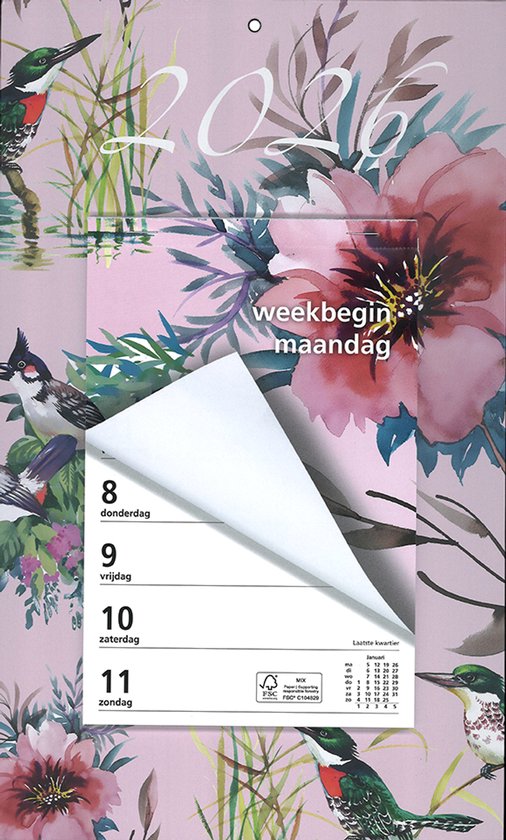 Kalender 2027 Helma 365 30x30cm paarden | Kalenders | Planning en
