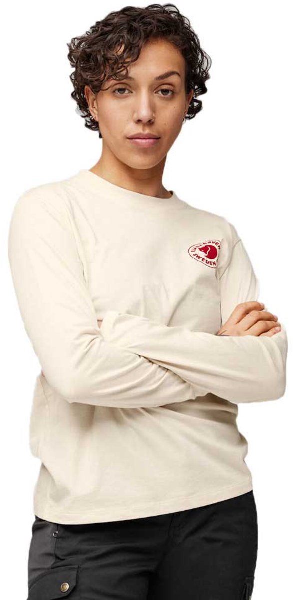 Fjällräven 1960 Logo Overhemd Met Lange Mouwen XL Vrouw Wit