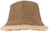 Morethansocks - Bucket hat dames - Suède - One size - Bucket hat dames - Buckethat