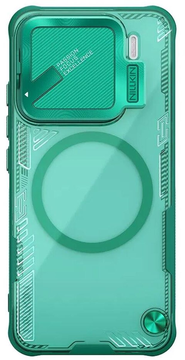 Nillkin IceBlade Prop Xiaomi 15 Hoesje MagSafe / Qi2 Groen