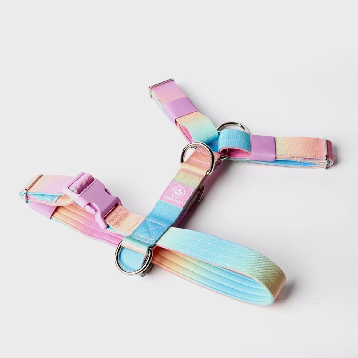 Spark paws - Grote hondenharnas - No-pull Dog harness - Pastel Icing