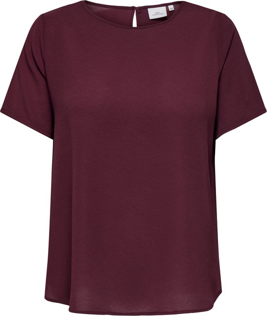 ONLY CARMAKOMA - CARVICA LIFE SS TOP WVN NOOS - Femme - Chemisiers