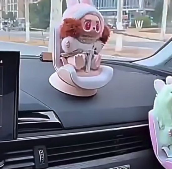 STOAT Poppen Autostoel voor Pop Mart/Labubu
