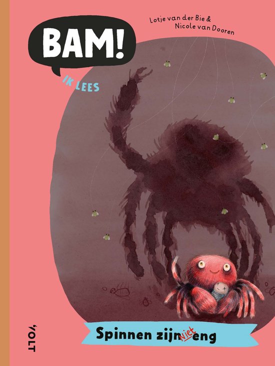 BAM! Ik lees - Spinnen zijn niet eng - cover