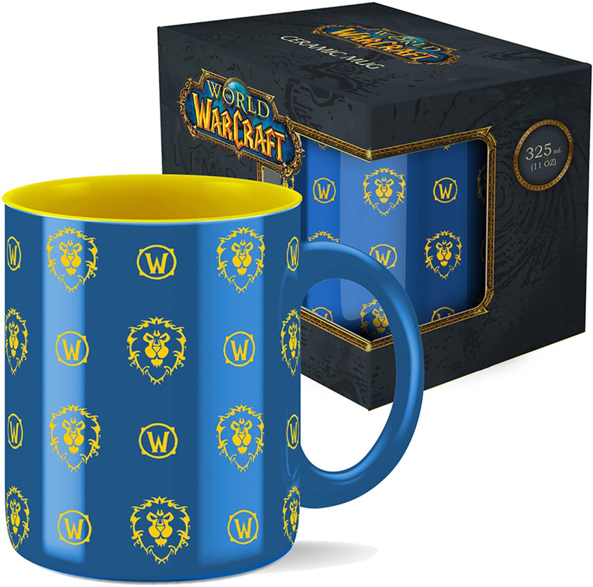 World of Warcraft - Mok met cadeauverpakking - Alliance - 330 ml Blauw