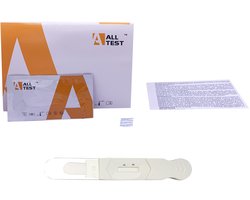 Cotinine Speeksel Zelftest – 1 stuk – Detectie van nicotinegebruik (rook, vape, snus) – Resultaat in 10 minuten – Eenvoudig thuis uit te voeren – Inclusief swab & buffer