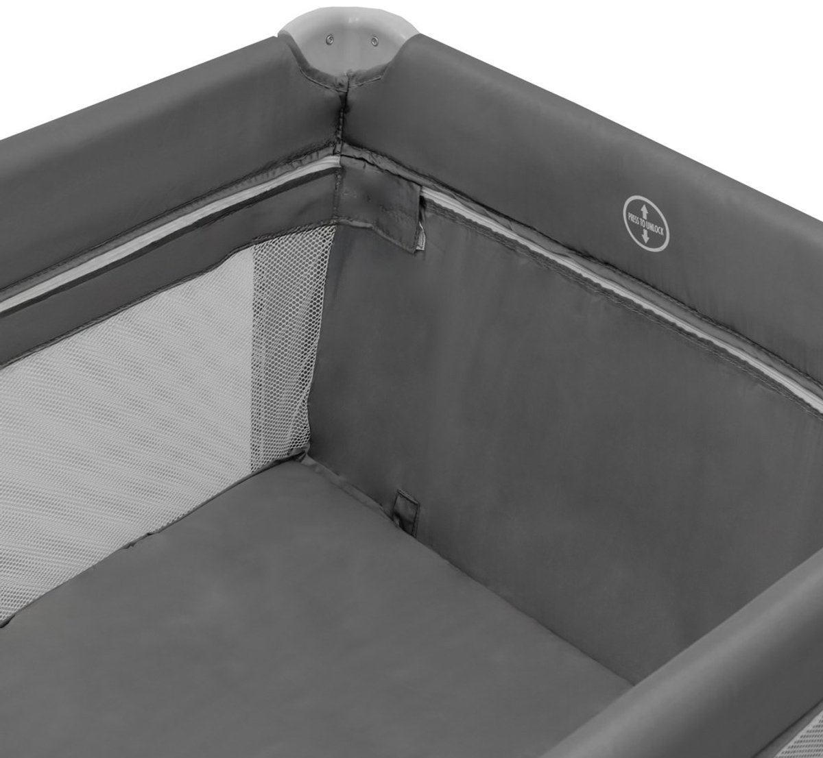 carero Baby Mix reisbedje met hangend wiegje 120x60 cm thumbnail 5