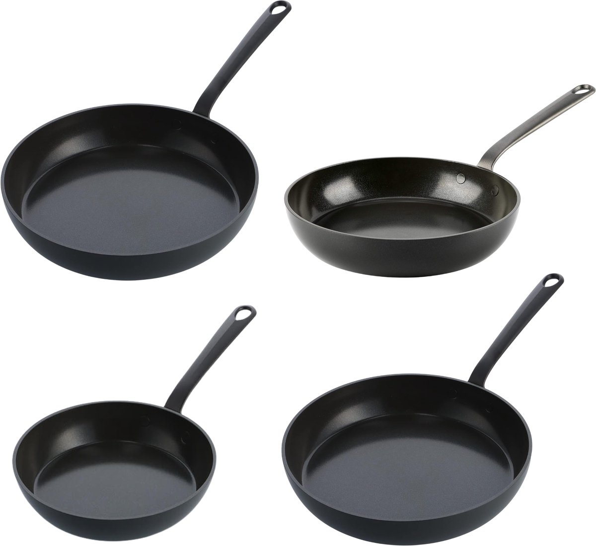 Greenpan Craft Aluminium Koekenpannenset - Ø20cm, Ø24cm, Ø28cm, Ø30cm