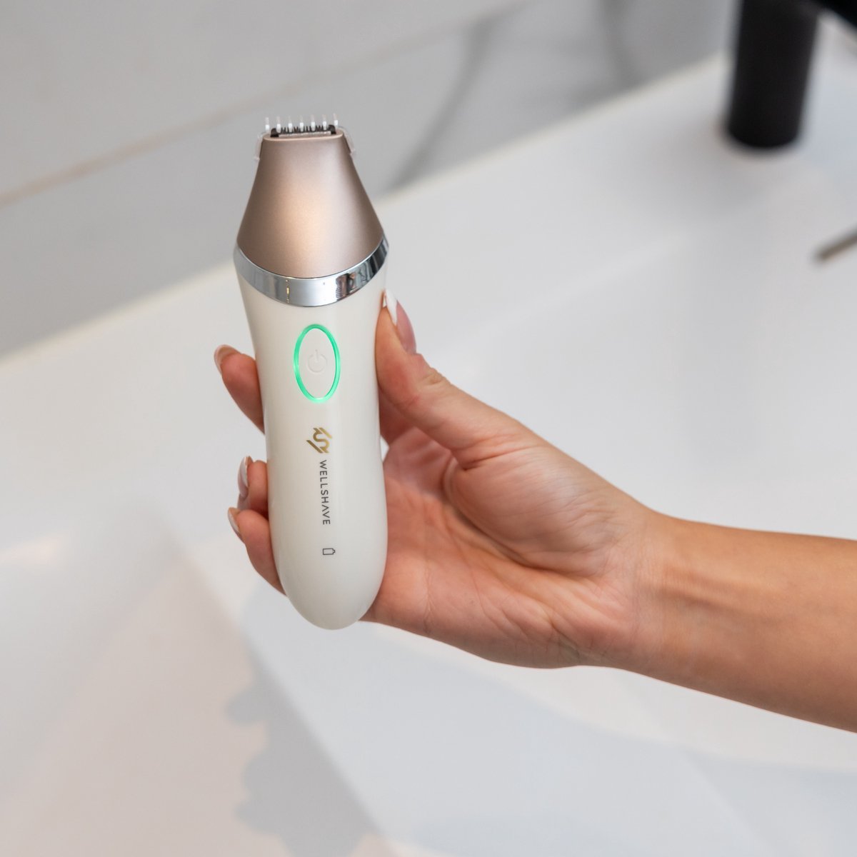 Wellshave 4 in 1 Ladyshave voor Vrouwen - Trimmer voor Vrouwen & Dames - Bikinitrimmer Dames - Scheerapparaat Vrouw thumbnail 7
