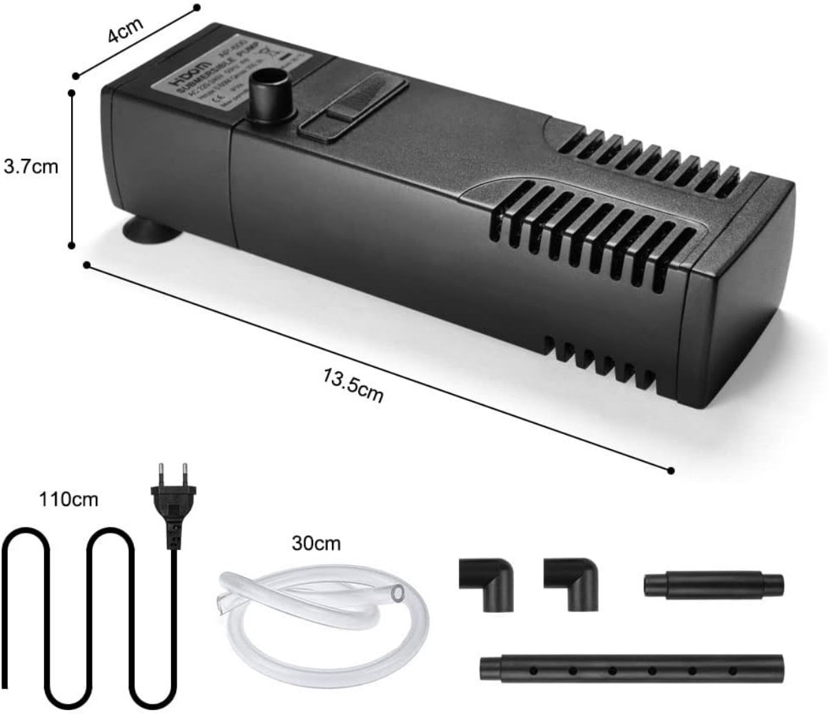 EXCITAT Aquarium pomp - 300L/H Waterpomp thumbnail 2