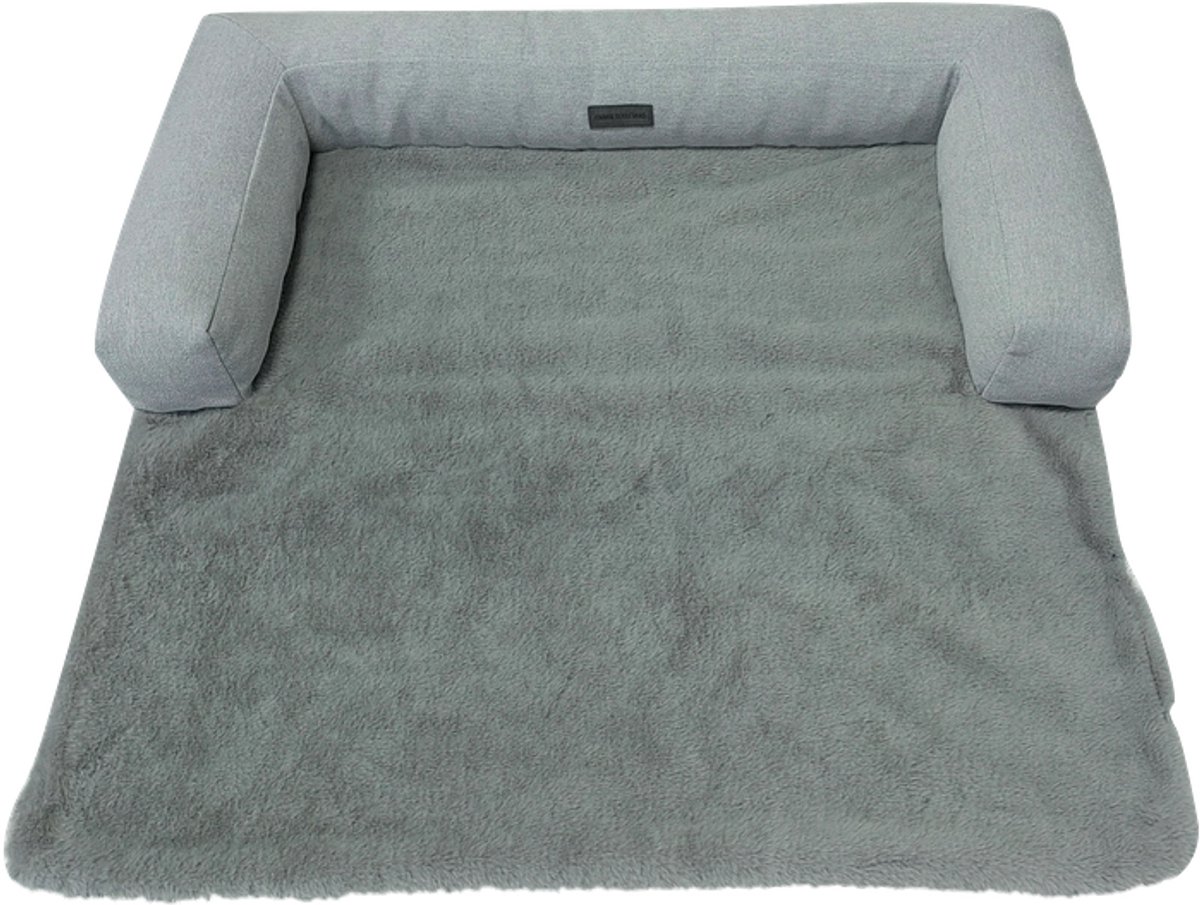 Animal Boulevard HOME&AWAY Sofa Beschermer Bankbeschermer - Kleur: Lichtgrijs - Maat L: 80x80x10 cm