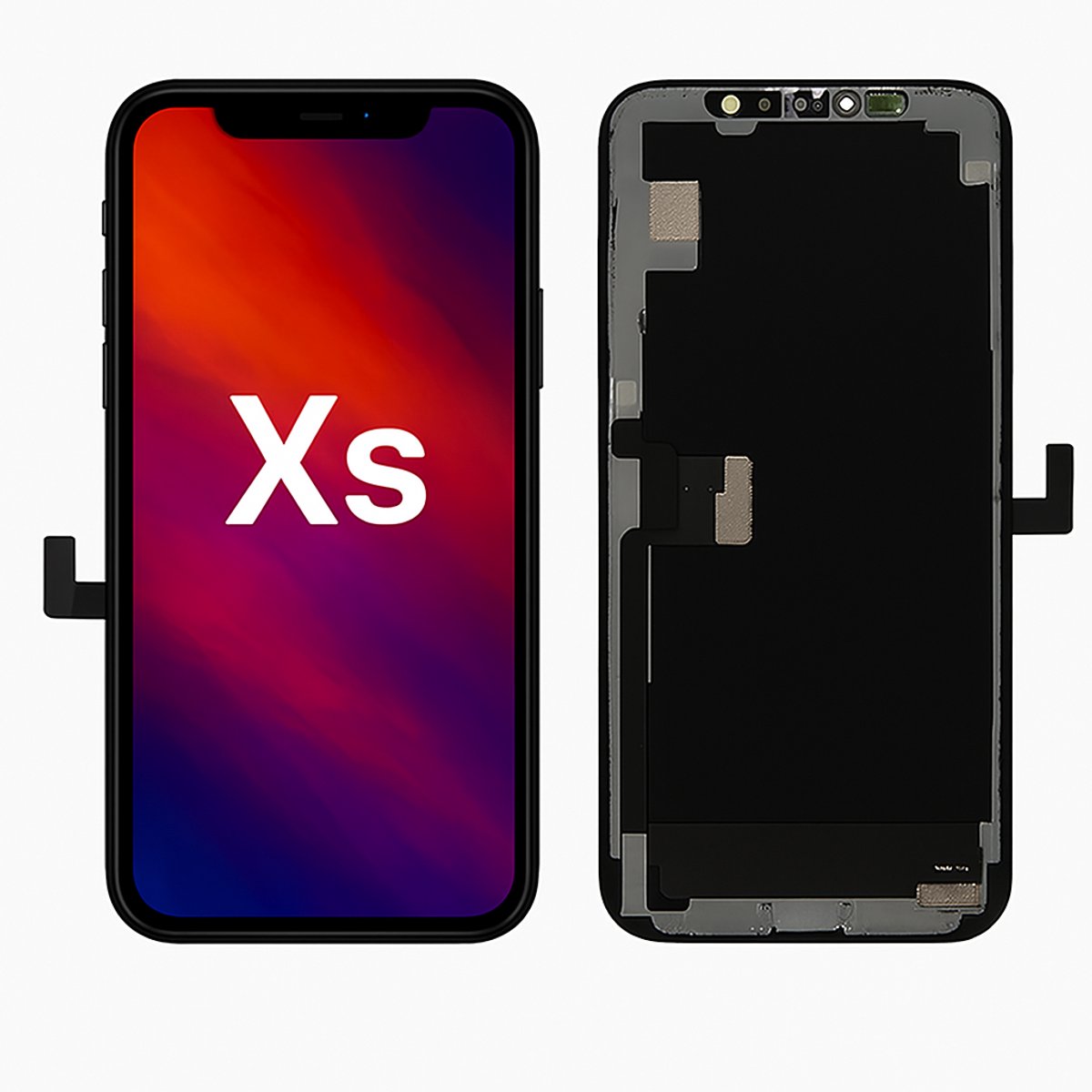 LCD Scherm Geschikt Voor IPhone Xs Met Front Camera Frame | Hoge HD+ Kwaliteit Display