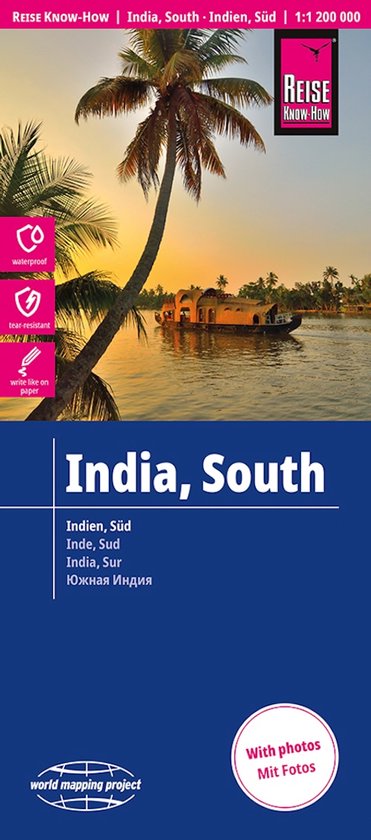 India, South (1:1.200.000) - cover