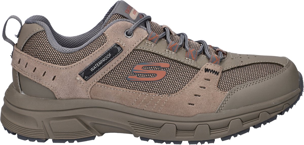 Skechers Oak Canyon heren sneaker Taupe Bruin