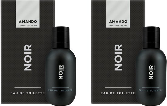 Amando Noir Eau de Toilette - 2 x 50 ml