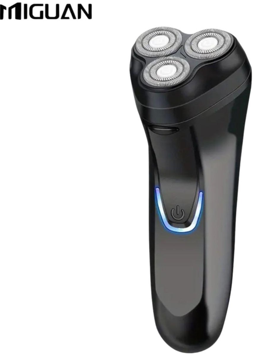 3koppen Miguan Scheerapparaat - Usb Oplaadbare Scheerapparaat - Gezicht + Baard + Body Shaver - Voor perfecte Lichaamshaar verzorging - Unisex - Kleur: Zwart