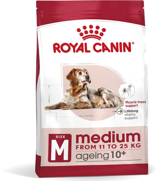 Royal Canin Medium Ageing 10+ - Hondenvoer - 3 kg