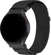 BALR 22mm Alpine loop band (zwart) – Compatibel met Samsung Galaxy Watch 46mm/3/Gear S3, Huawei GT 2/3/Pro, Amazfit GTR, Polar Grit/Vantage, Fossil Gen 5/6, OnePlus Watch, Xiaomi Watch/Mi – Robuust sportbandje van textiel met verstelbare sluiting