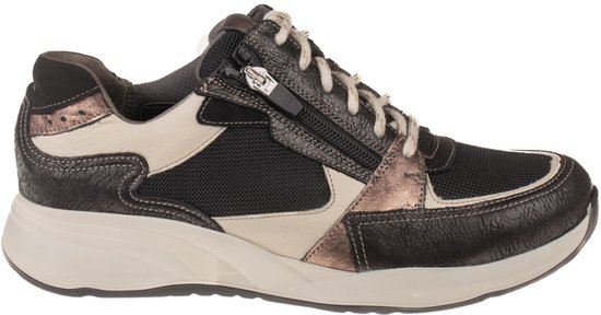 Durea - 6295 K - Lage sneakersDames sneakers - Kleur: Zwart - Maat: 38