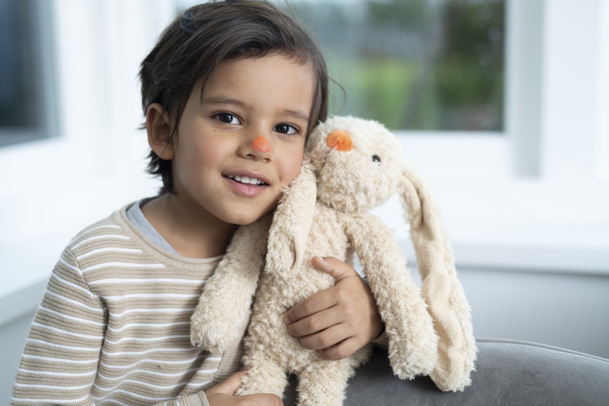 Happy Horse Knuffelkonijn Ronald McDonald Huis Nederland 46 cm - Beige - Baby knuffel — afbeelding 2
