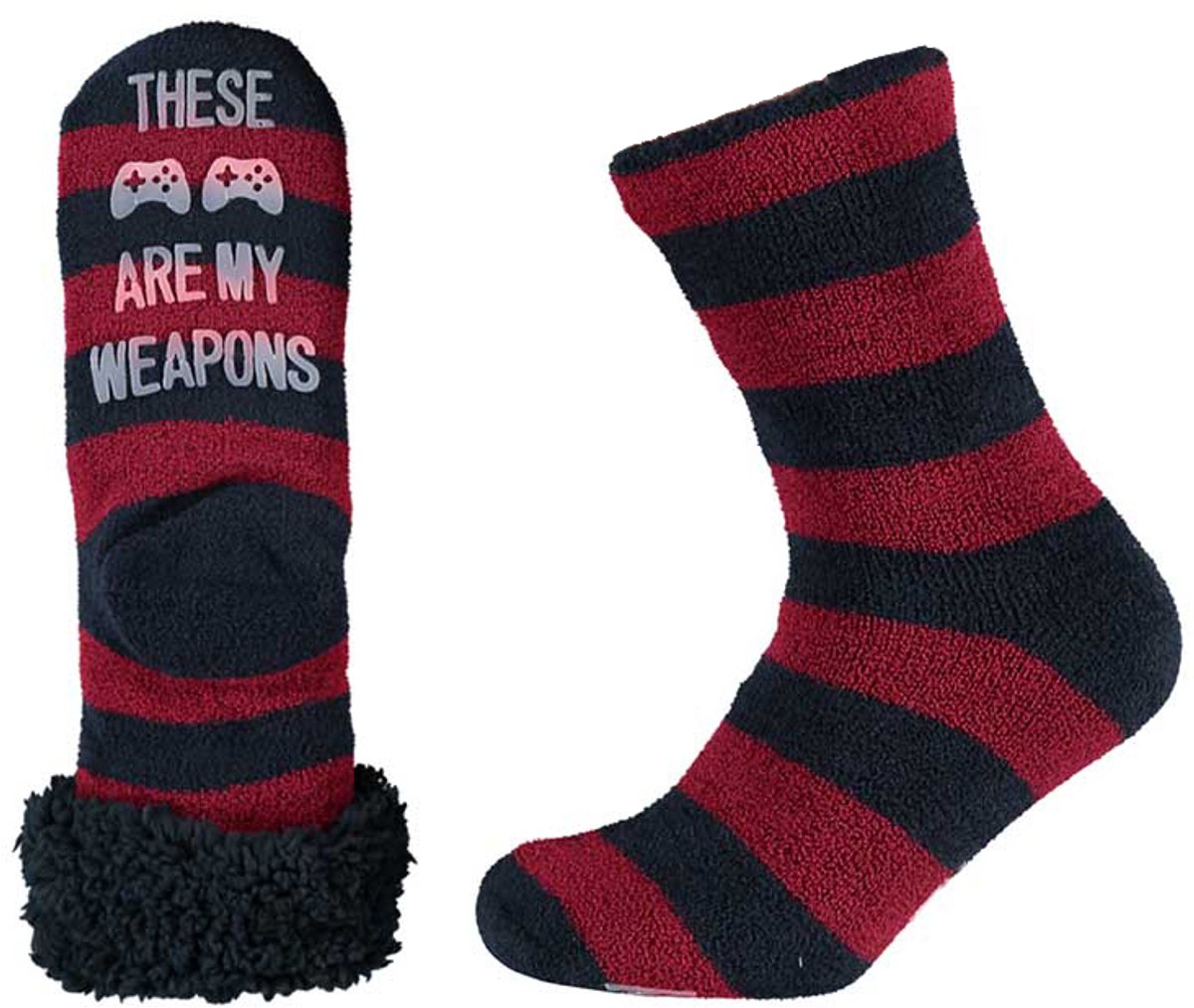 iN ControL HOMESOCKS boys navy/red 27/30