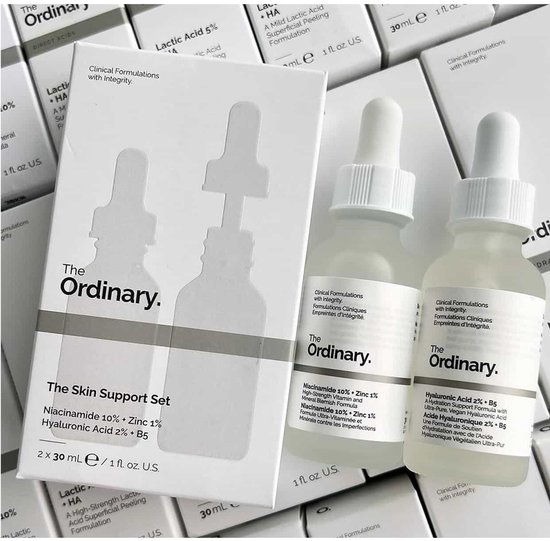 Sérum The Ordinary Niacinamide 10% + Zinc 1% 60ml - Hydratant, Anti-acné, Peaux Grasses à Mixtes