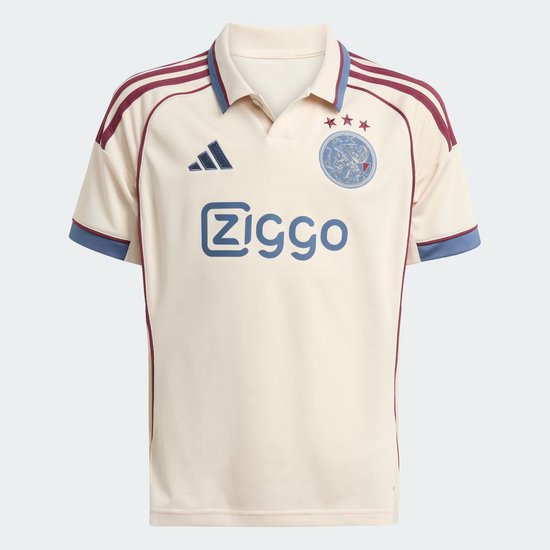 ADIDAS - ajax 3 JSY Y - Maillot de match Replica de football - Marron clair