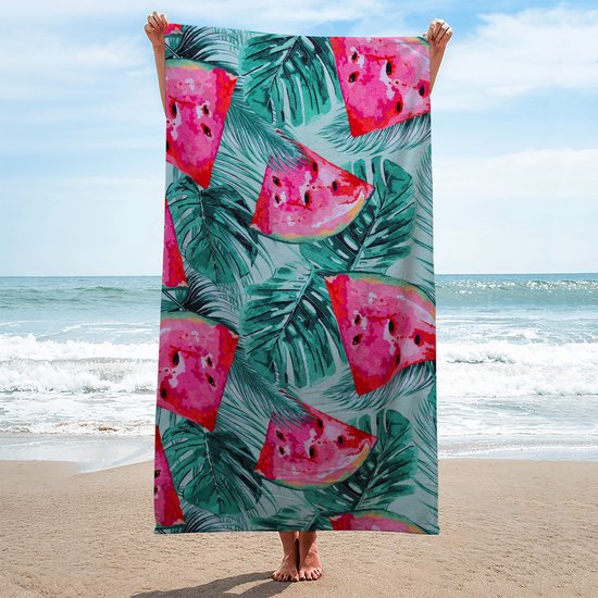 Vico Casa® Strandlaken VERSILIA groot 90x200cm, katoenen