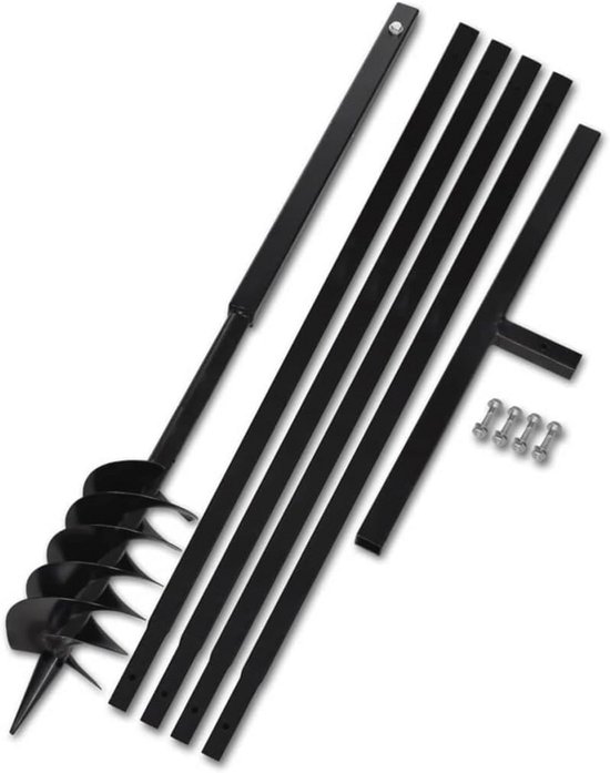 Grondboor 120 mm met Verlengstuk voor Tuin en Aarde | bol