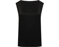 By Malene Birger • zwarte satijnen top • maat 40