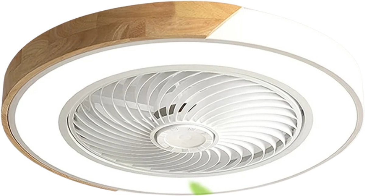Livano Plafondventilator - Met Verlichting - Plafond Ventilator - Met Lamp - Plafonniere Met Ventilator - Met Licht - Wit