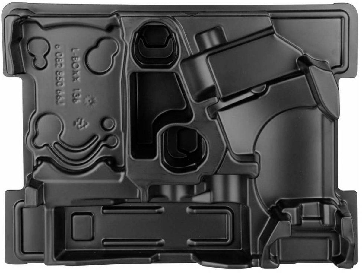 Bosch professional 1600a019sx l-boxx 136.6.082.850.66j vakverdeling (bodem) (l x b x h) 69 x 309 x 402 mm afbeelding