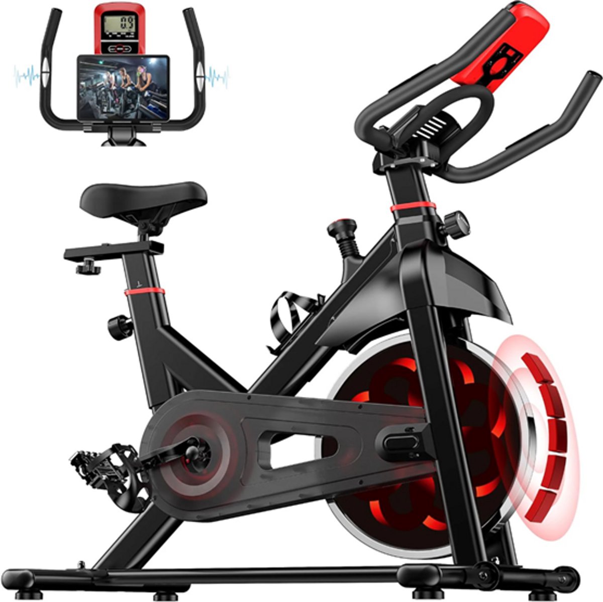 MaxxBike Hometrainer Hometrainer - Fitnessfiets - 8