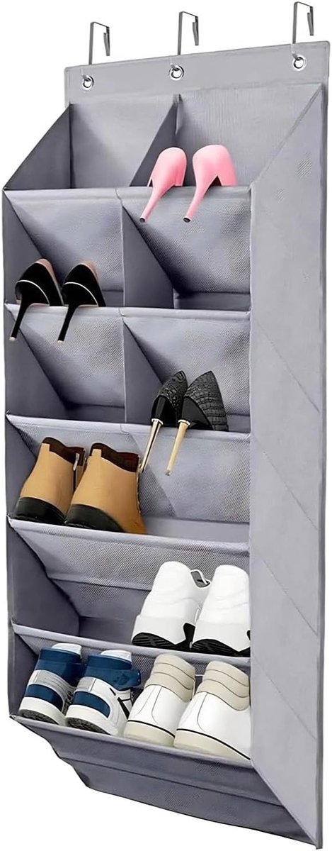 Schoenenrek deur- Schoenenrek hangend - 41*120*17cm Schoenenrek - Schoenenrekorganizer met