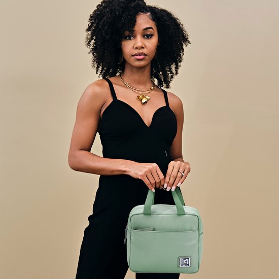 Brisby 4 Laags Geïsoleerde Koeltas - Lunchtas - Kolftas 4 liter - Smooth Green van Brisby — afbeelding 4