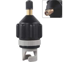 TOVBMUP SUP-ventieladapter - SUP-adapter geschikt voor compressor - SUP-ventiel - SUP-pompaccessoires - Geschikt voor kajaks, boten, paddleboards, opblaasboten, SUP-boards, stand-up paddleboards - Elektrische SUP-pompen