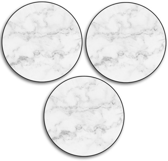 Set van 3 siliconen pannenonderzetters, onderzetters voor keuken