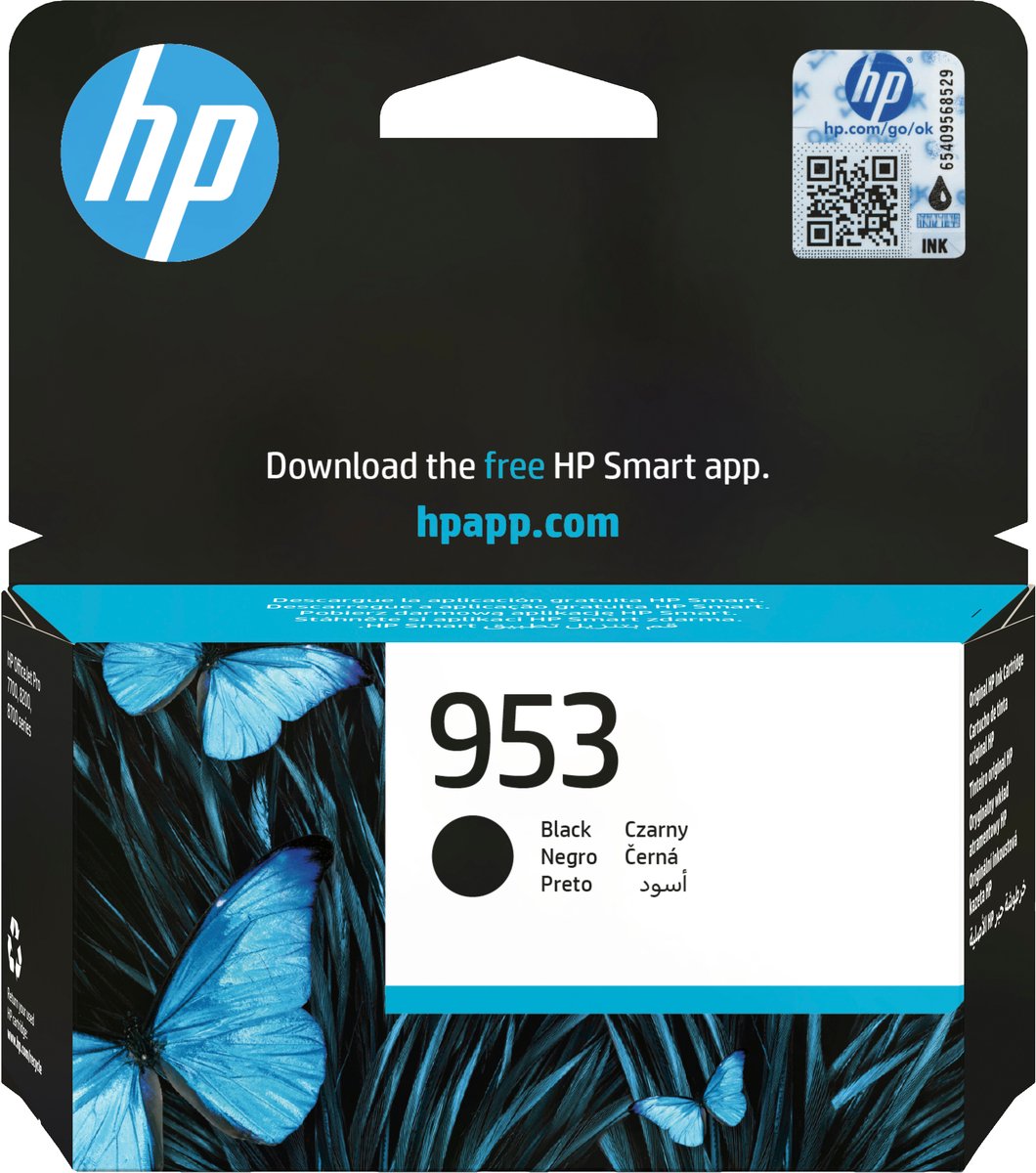 HP 953 - Inktcartridge / Zwart