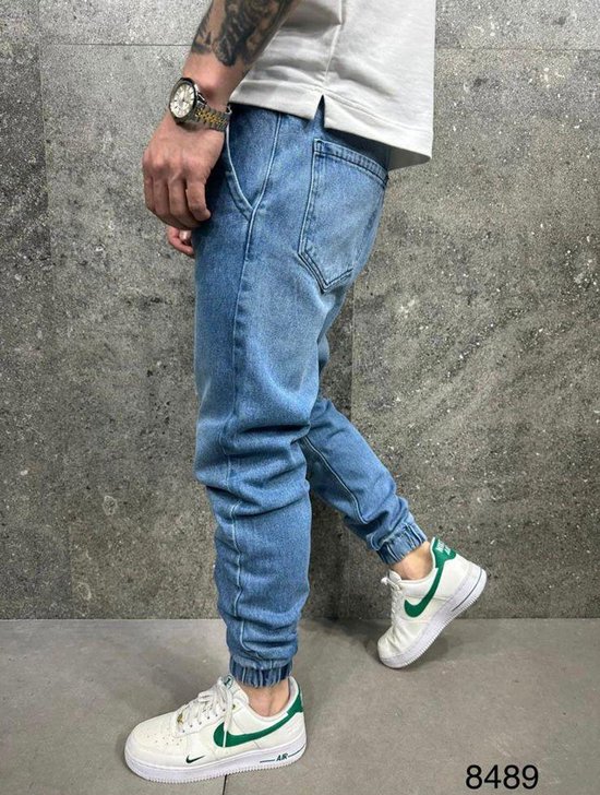 Essentials Heren Trekkoord Taille Regular-Fit Cargo